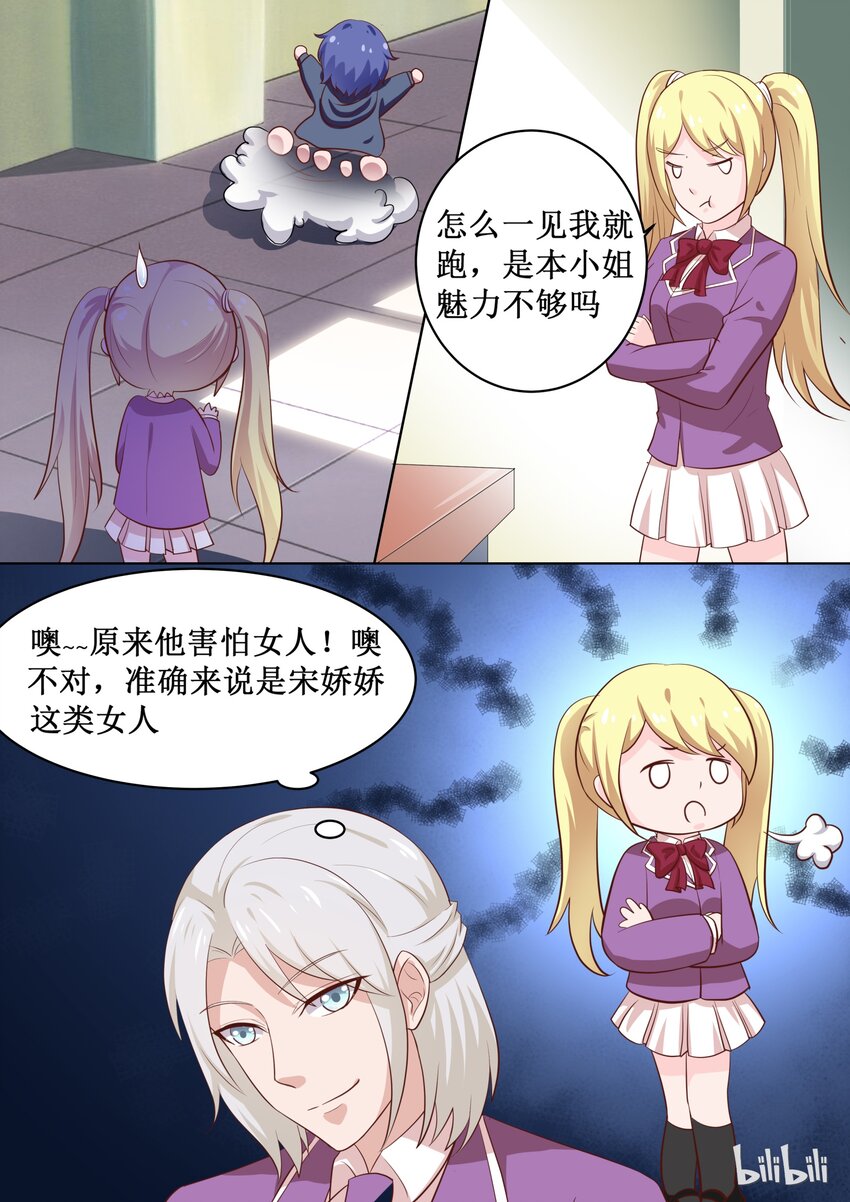 《恶霸少女的腹黑王子》漫画最新章节57 怕女人？免费下拉式在线观看章节第【5】张图片