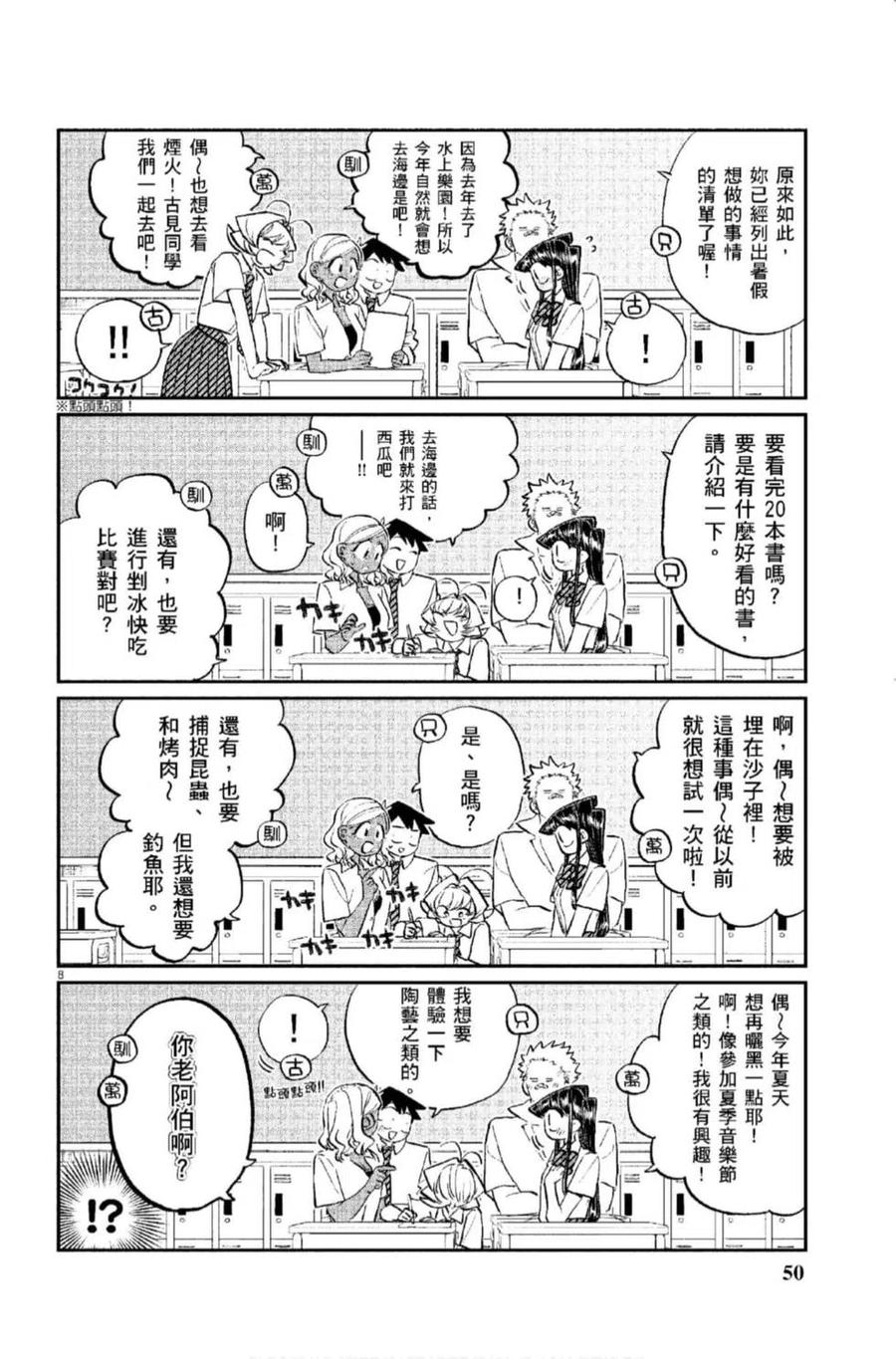 《古见同学是沟通鲁蛇。》漫画最新章节第12卷免费下拉式在线观看章节第【51】张图片