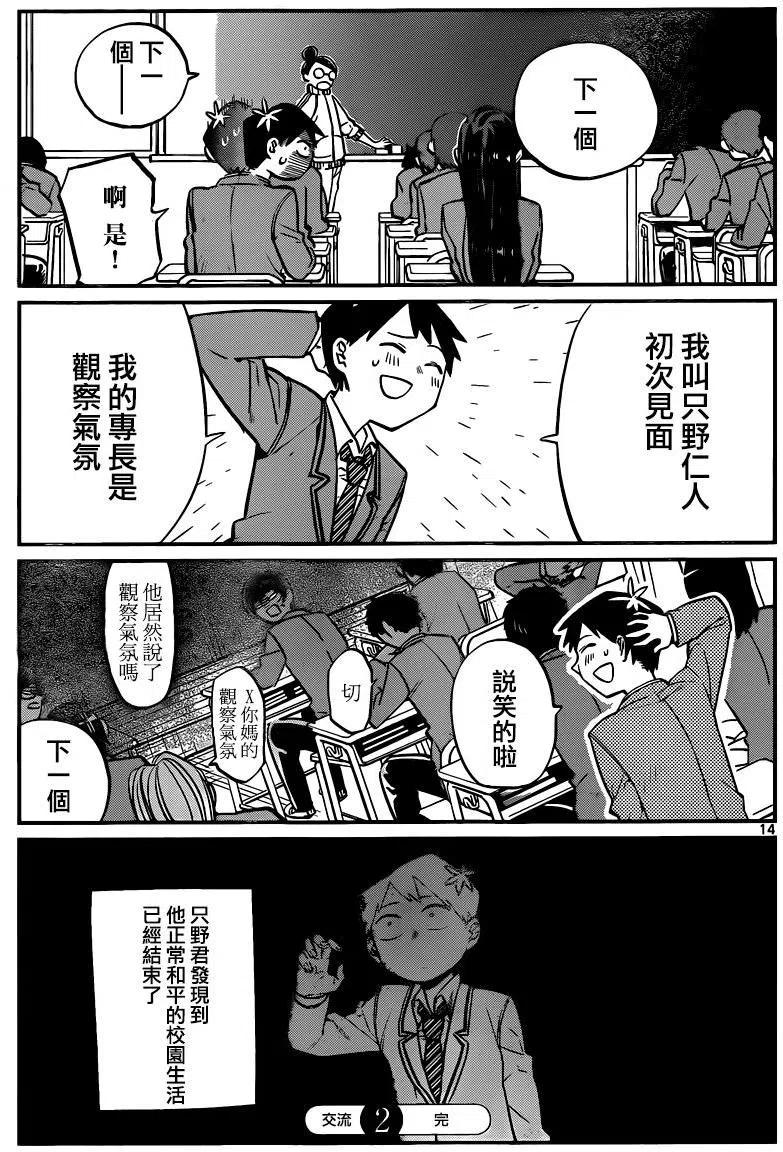 《古见同学是沟通鲁蛇。》漫画最新章节第02回免费下拉式在线观看章节第【6】张图片