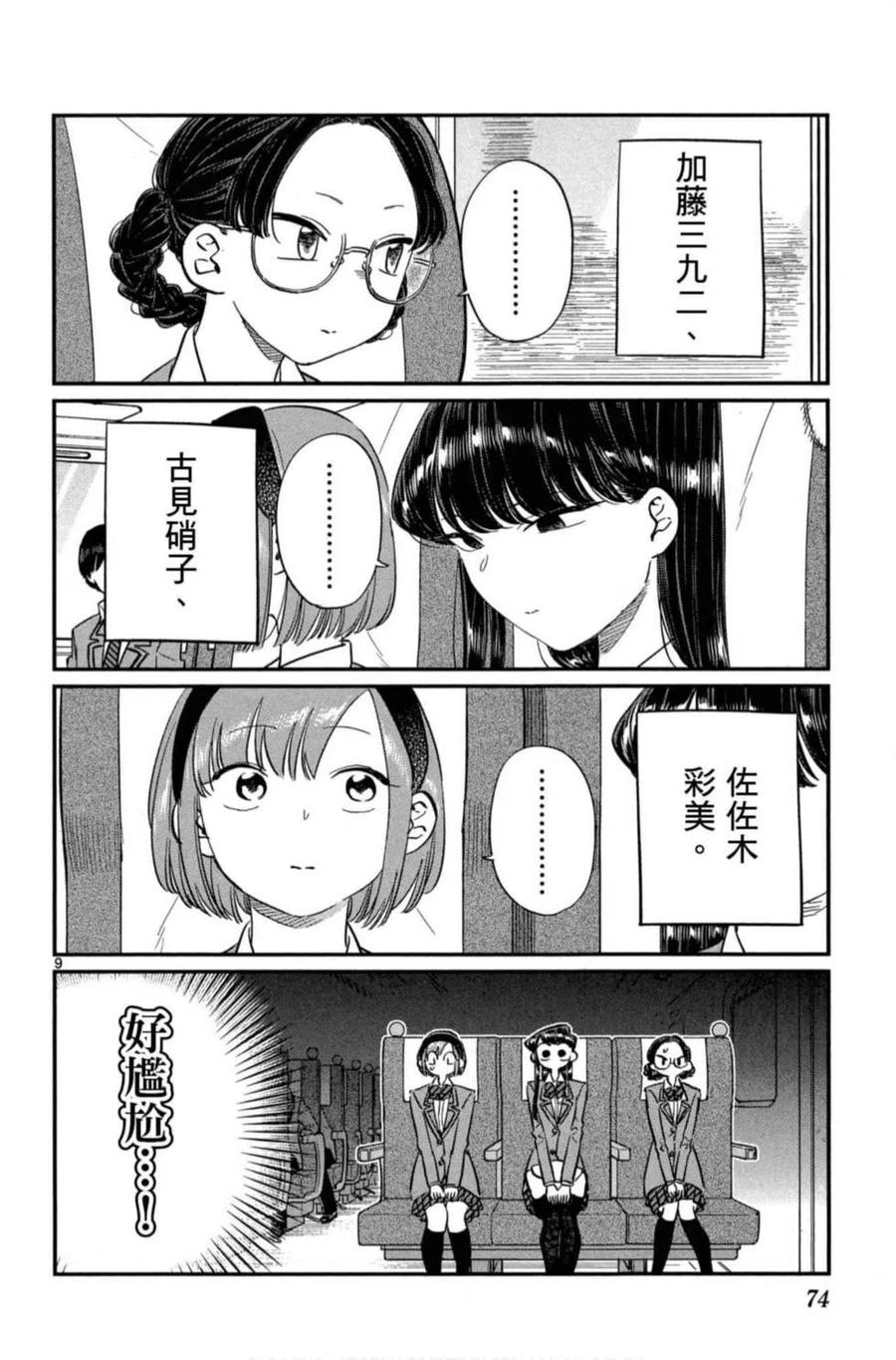 《古见同学是沟通鲁蛇。》漫画最新章节第08卷免费下拉式在线观看章节第【75】张图片