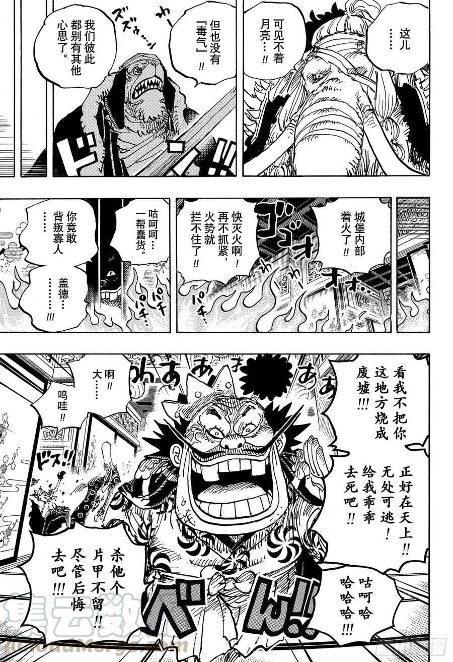 《航海王》漫画最新章节第1008话 头山盗贼团首领阿免费下拉式在线观看章节第【13】张图片