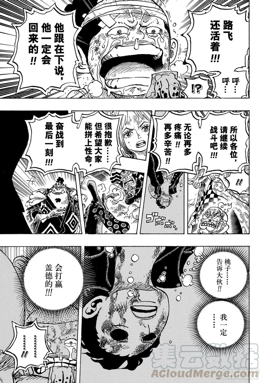 《航海王》漫画最新章节第1015话 孽缘免费下拉式在线观看章节第【13】张图片