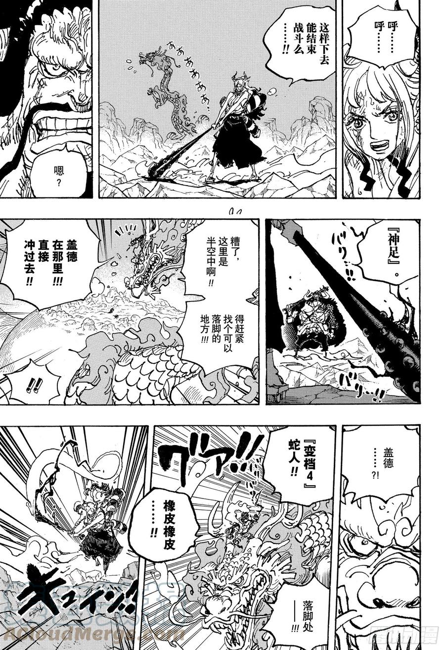 《航海王》漫画最新章节第1025话 双龙图免费下拉式在线观看章节第【13】张图片