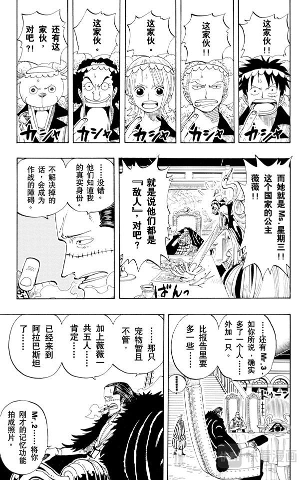 《航海王》漫画最新章节第166话 路飞VS.薇薇免费下拉式在线观看章节第【7】张图片