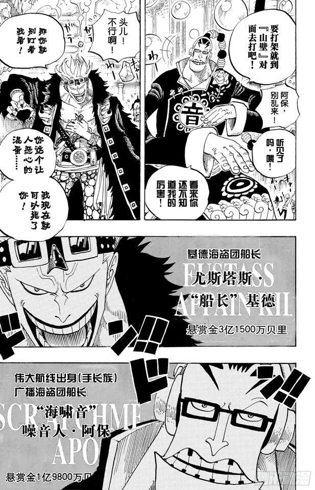 《航海王》漫画最新章节第498话 11名超新星免费下拉式在线观看章节第【15】张图片