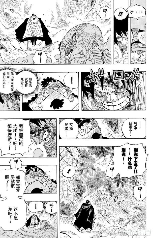 《航海王》漫画最新章节第582话 路飞和艾斯免费下拉式在线观看章节第【14】张图片