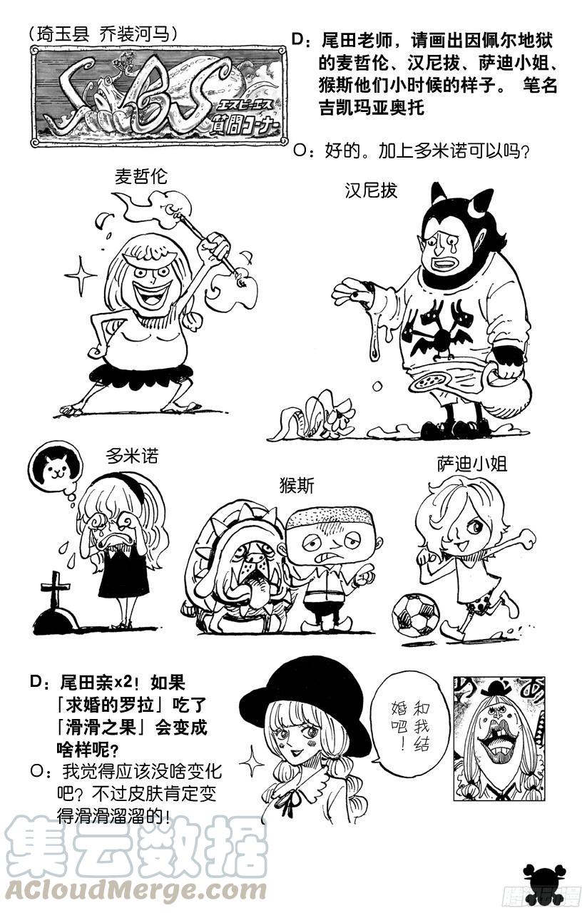 《航海王》漫画最新章节第685话 在下，名为桃之助！免费下拉式在线观看章节第【21】张图片