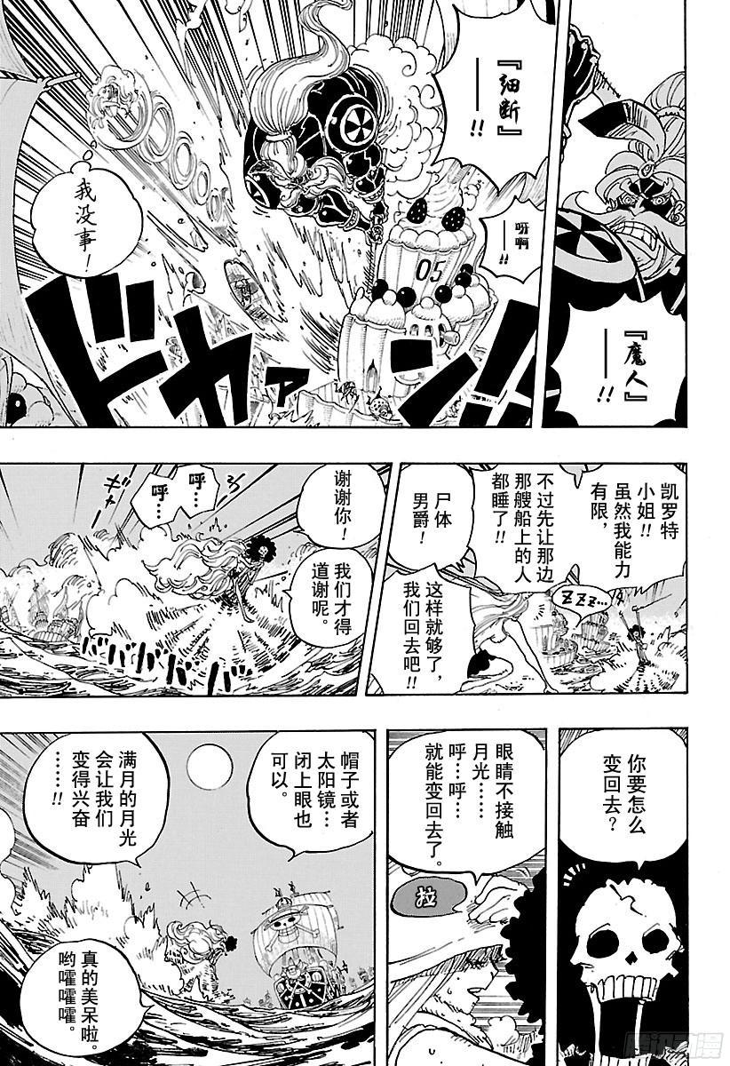 《航海王》漫画最新章节第889话 未知的妈妈免费下拉式在线观看章节第【13】张图片