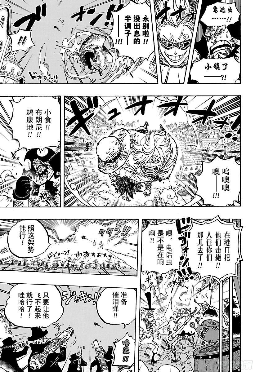 《航海王》漫画最新章节第898话 一定会回去免费下拉式在线观看章节第【15】张图片