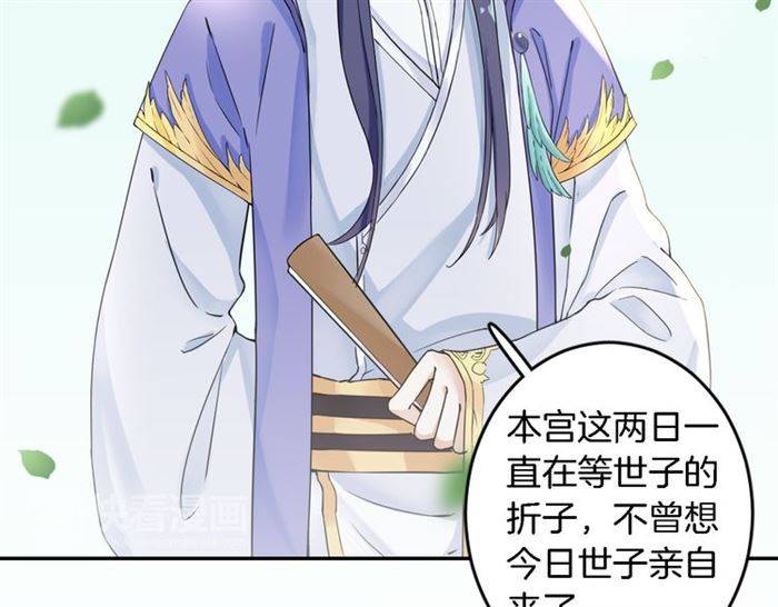 《花颜策》漫画最新章节第14话 太子妃怎么谁都想见？免费下拉式在线观看章节第【34】张图片