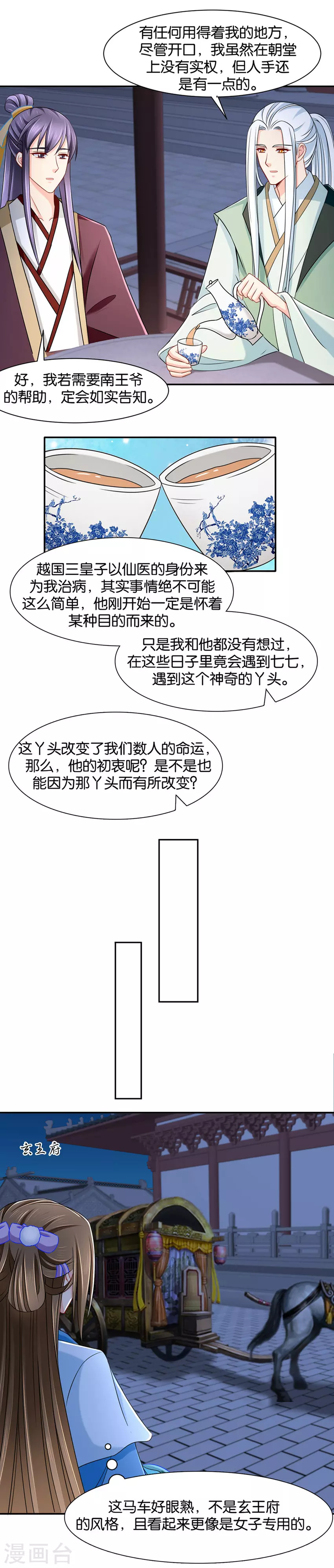 《绝色医妃》漫画最新章节肚子疼免费下拉式在线观看章节第【11】张图片