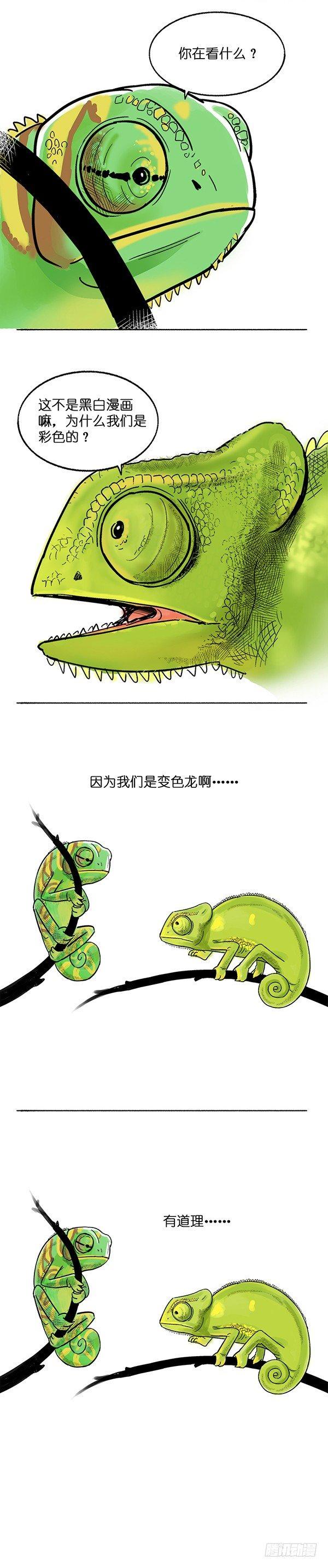 《快把动物放进冰箱》漫画最新章节002变色免费下拉式在线观看章节第【2】张图片