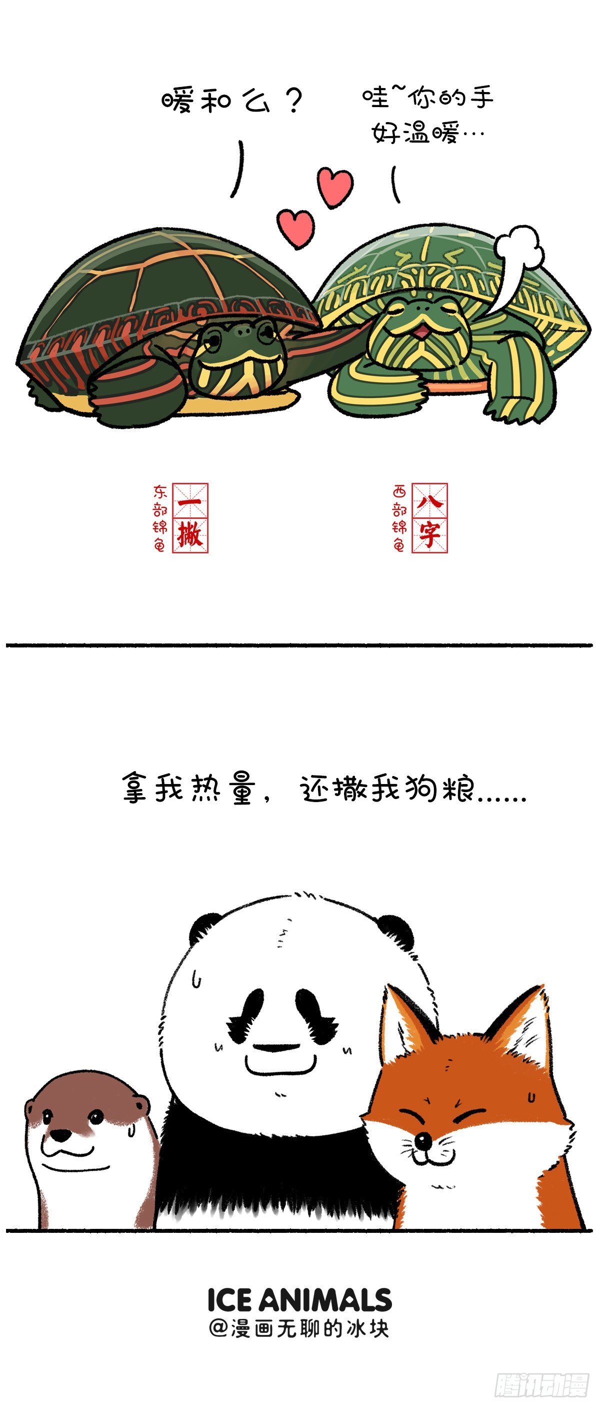 《快把动物放进冰箱》漫画最新章节就算我似冰寒，也想给你温暖~免费下拉式在线观看章节第【4】张图片