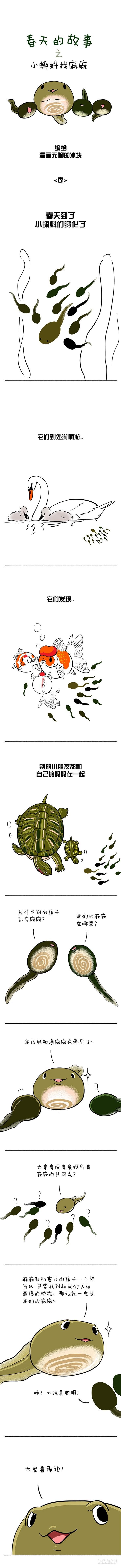 《快把动物放进冰箱》漫画最新章节064小蝌蚪找麻麻01免费下拉式在线观看章节第【1】张图片