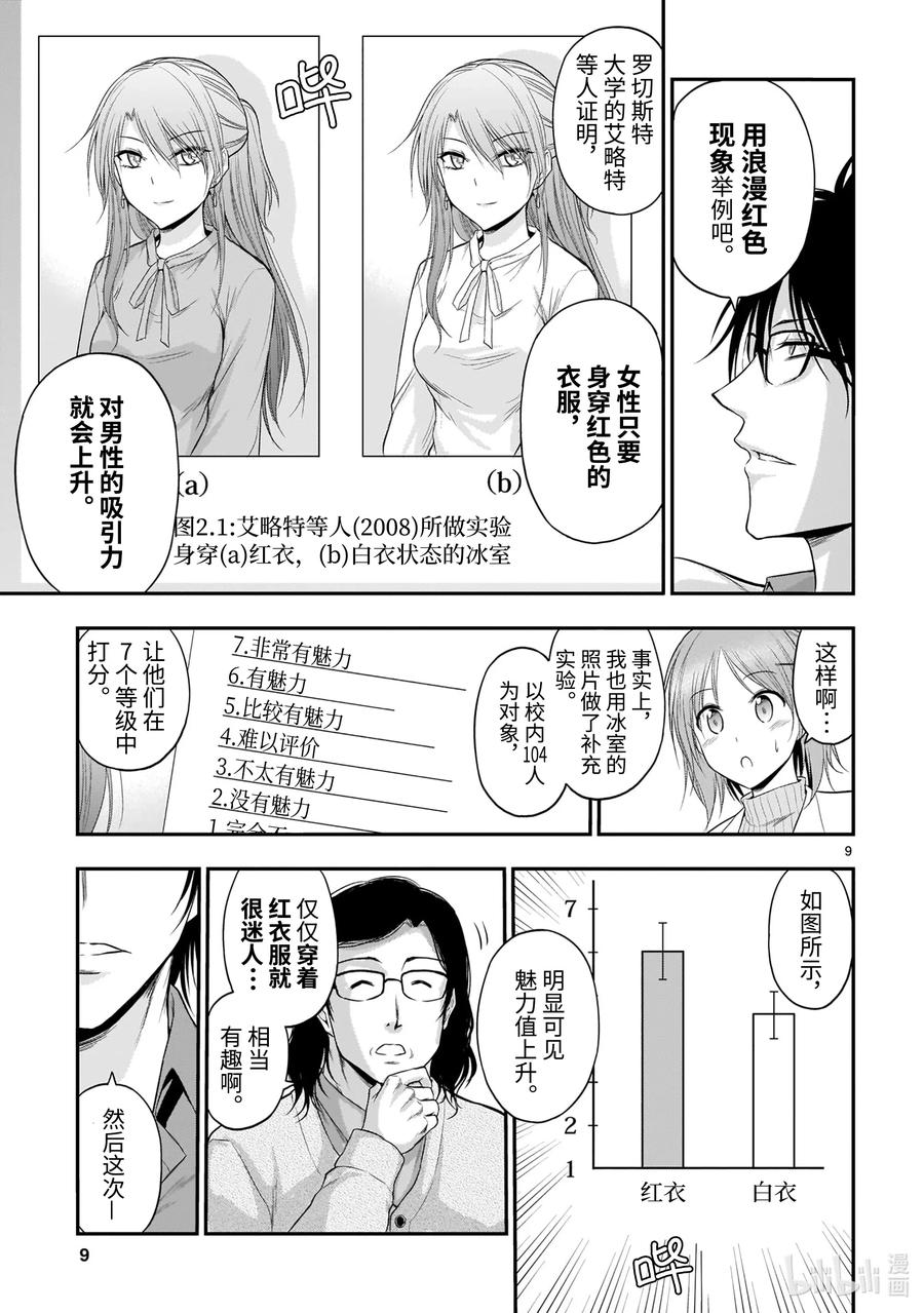 《理科生坠入情网，故尝试证明。》漫画最新章节52 理科生坠入情网，故尝试思考外表免费下拉式在线观看章节第【9】张图片