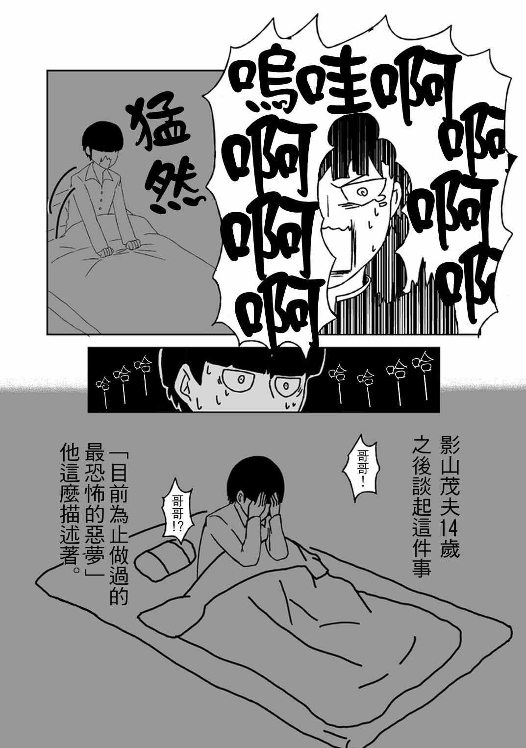 《灵能百分百》漫画最新章节官方同人⑪和灵无关的日子免费下拉式在线观看章节第【10】张图片