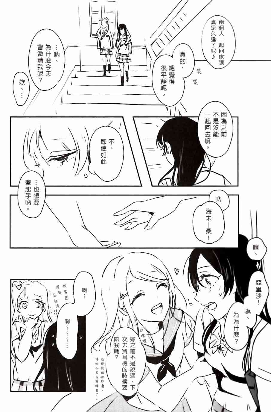 《LoveLive》漫画最新章节梦に恋する女神たち 前半免费下拉式在线观看章节第【8】张图片