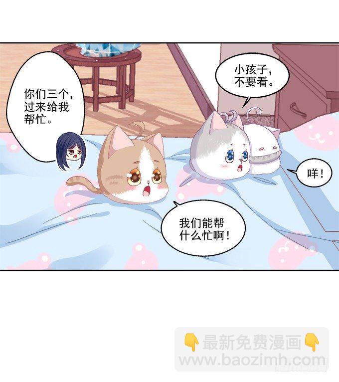 《猫妖的诱惑》漫画最新章节看爸妈生小毛球！免费下拉式在线观看章节第【22】张图片