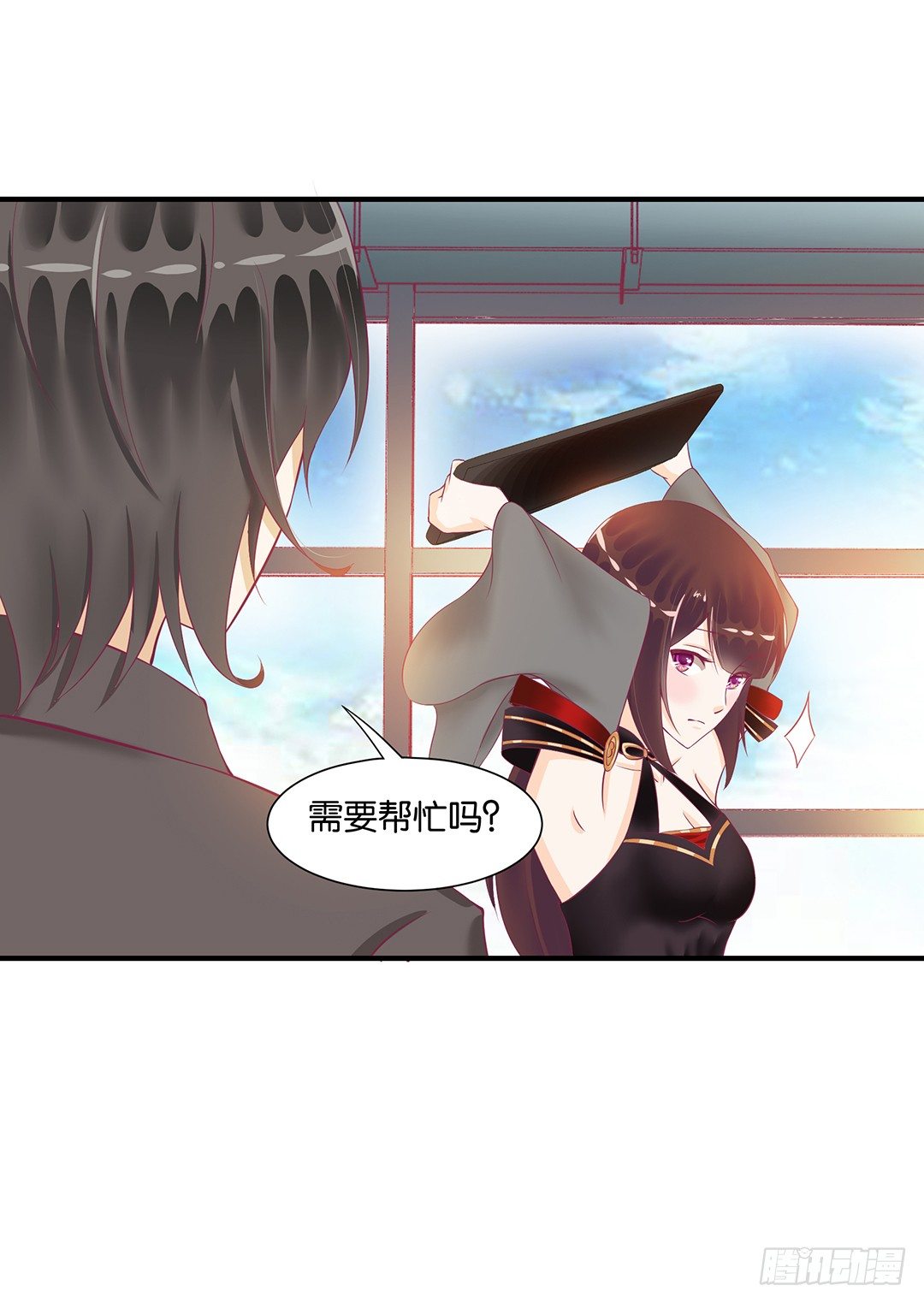 《女王驾到》漫画最新章节你背后藏着什么？免费下拉式在线观看章节第【53】张图片