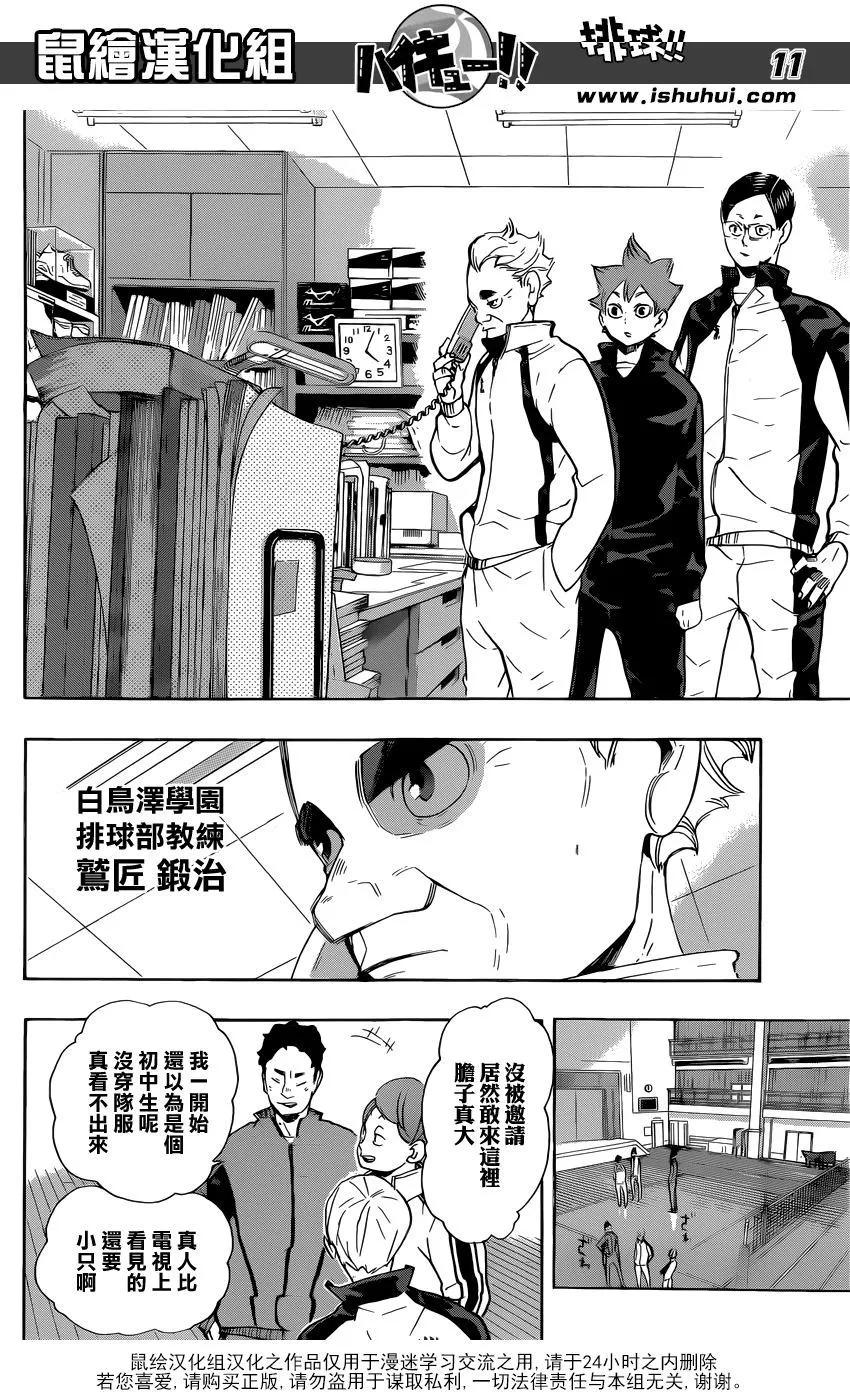 《排球少年！！》漫画最新章节第209话 自我介绍免费下拉式在线观看章节第【10】张图片