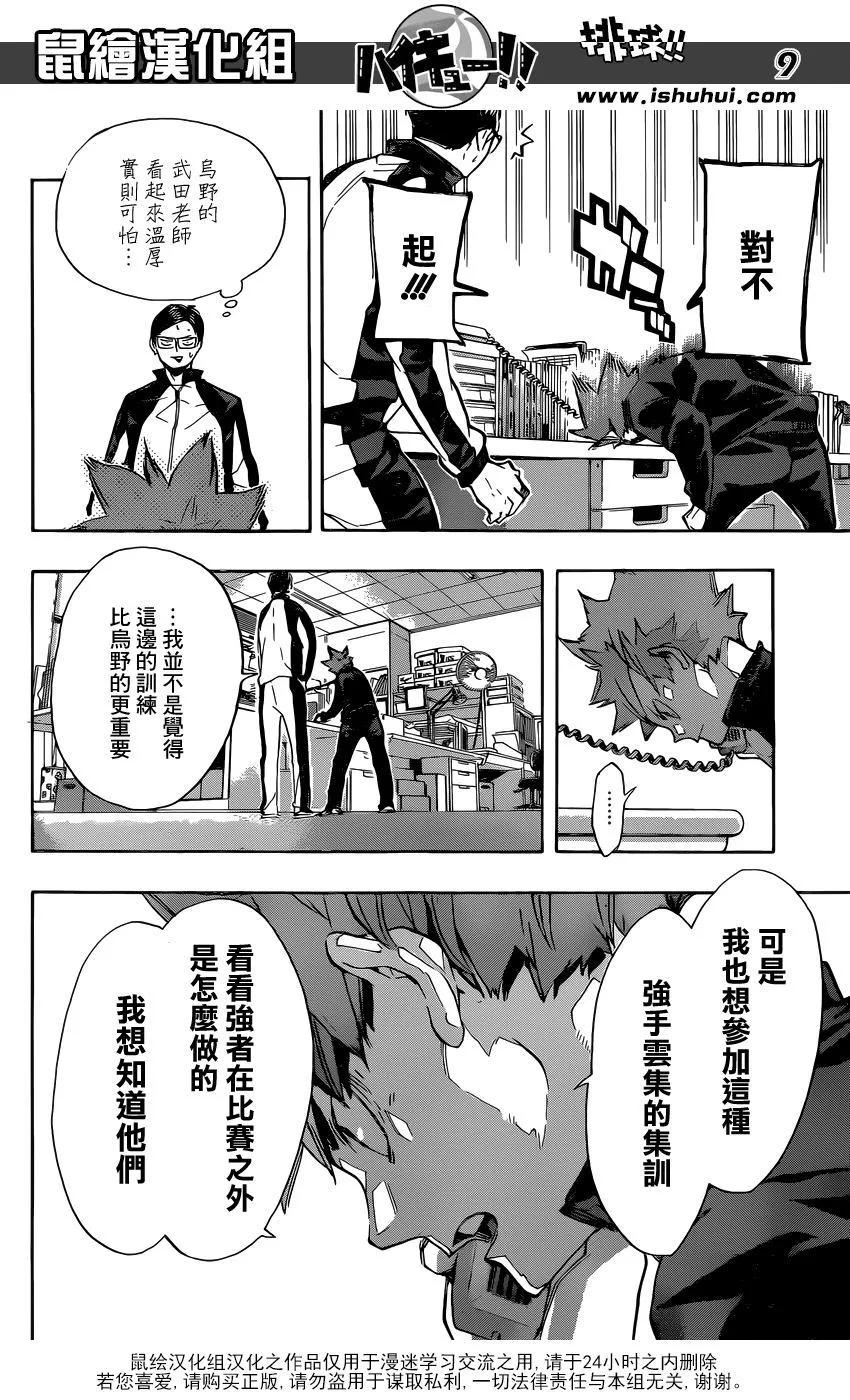 《排球少年！！》漫画最新章节第209话 自我介绍免费下拉式在线观看章节第【8】张图片