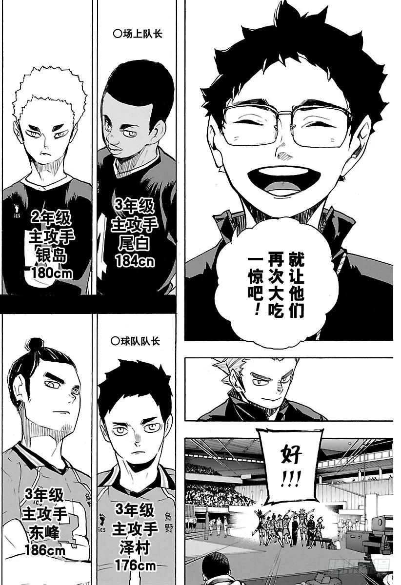 《排球少年！！》漫画最新章节第249话 喧嚣与寂静免费下拉式在线观看章节第【6】张图片