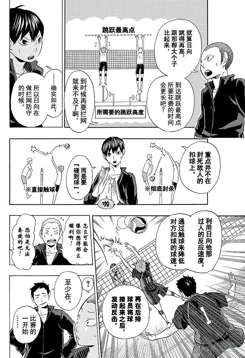 《排球少年！！》漫画最新章节第10话 胆小鬼的紧张免费下拉式在线观看章节第【16】张图片