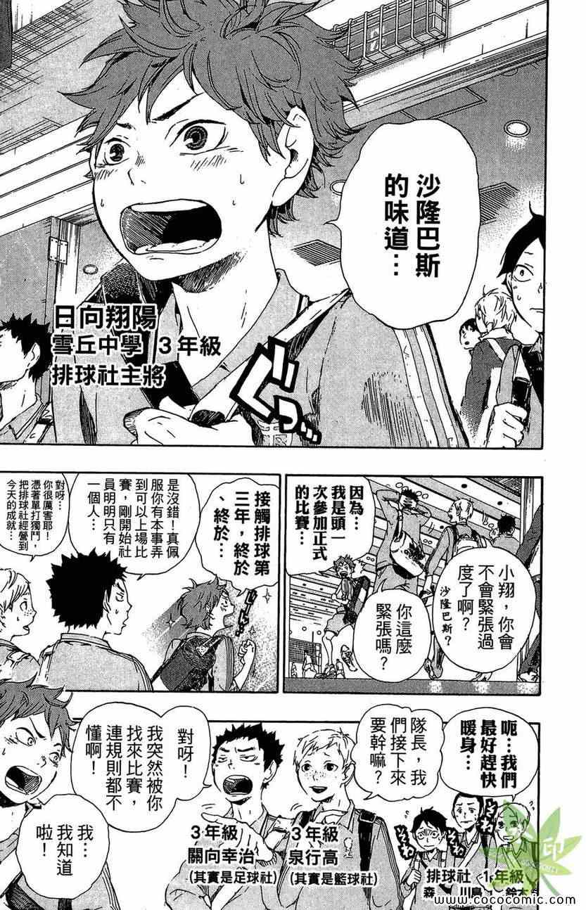 《排球少年!!》漫画最新章节第1卷免费下拉式在线观看章节第【11】张图片