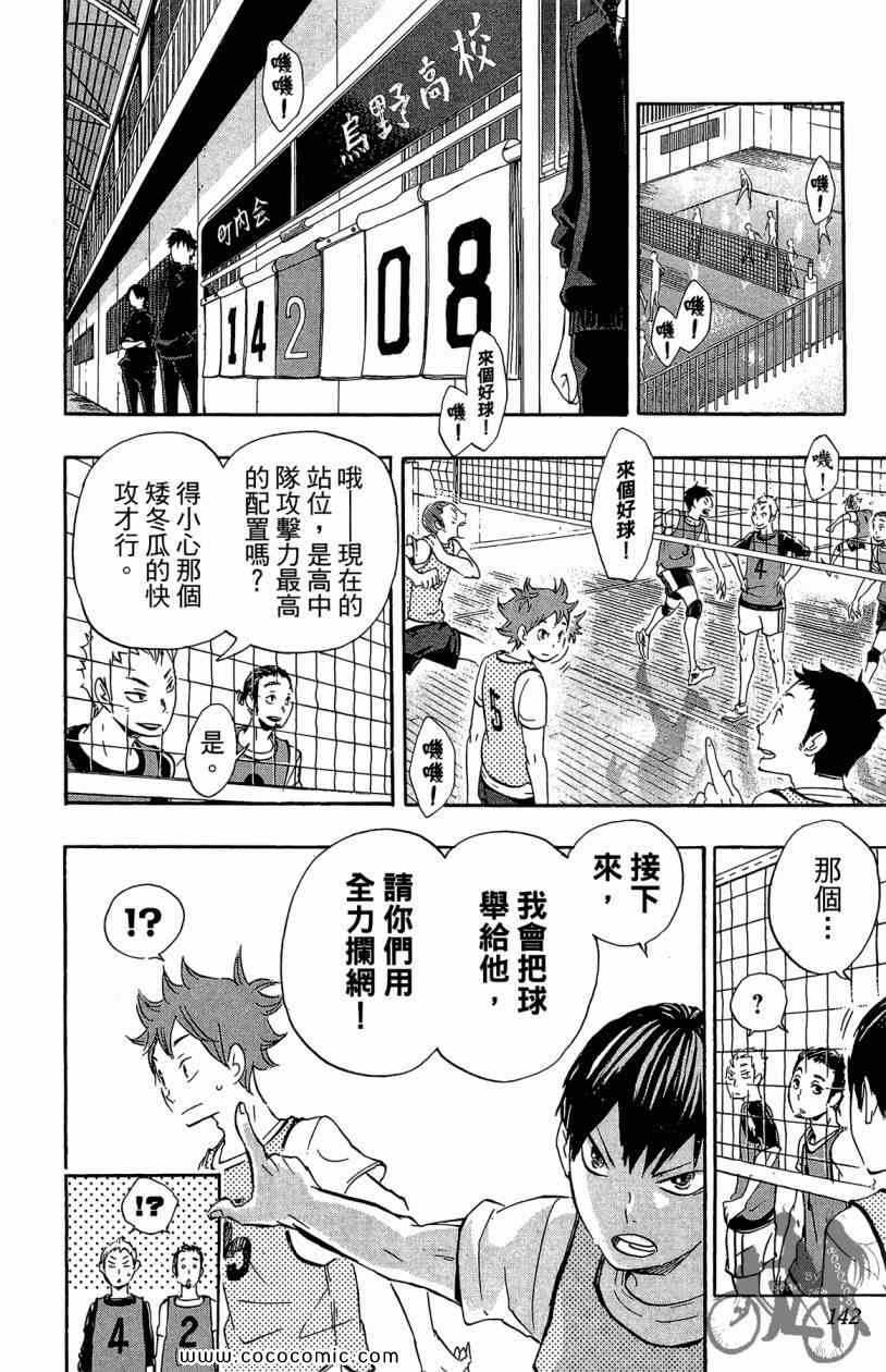 《排球少年!!》漫画最新章节第3卷免费下拉式在线观看章节第【142】张图片