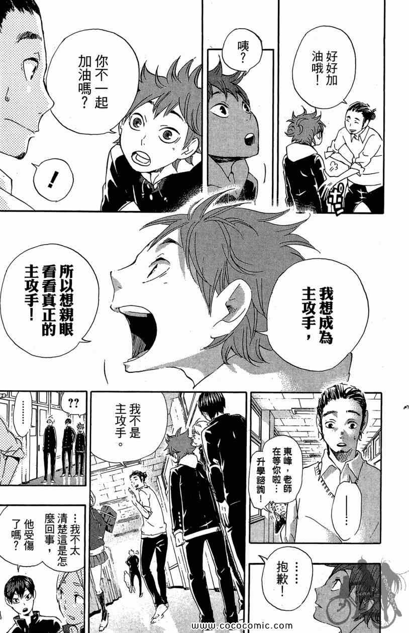 《排球少年!!》漫画最新章节第3卷免费下拉式在线观看章节第【33】张图片