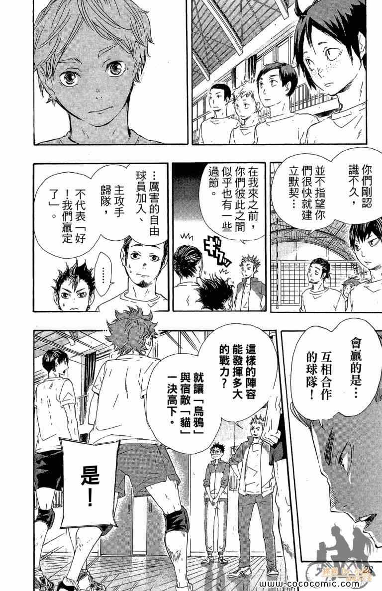 《排球少年!!》漫画最新章节第4卷免费下拉式在线观看章节第【27】张图片