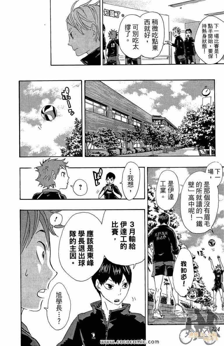 《排球少年!!》漫画最新章节第5卷免费下拉式在线观看章节第【132】张图片