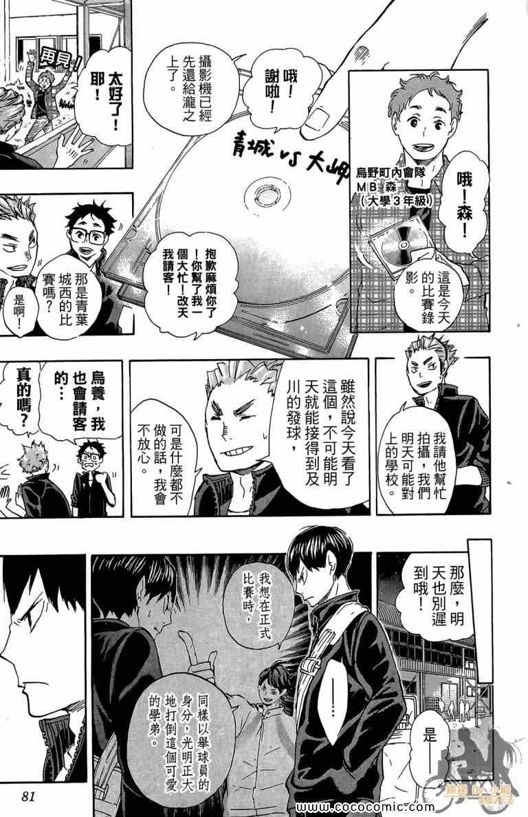 《排球少年!!》漫画最新章节第6卷免费下拉式在线观看章节第【81】张图片