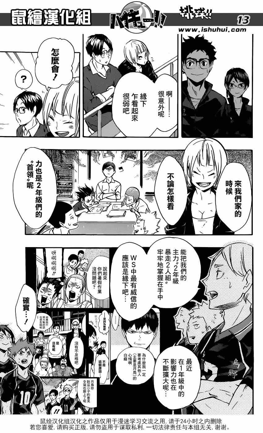 《排球少年!!》漫画最新章节第118话免费下拉式在线观看章节第【13】张图片