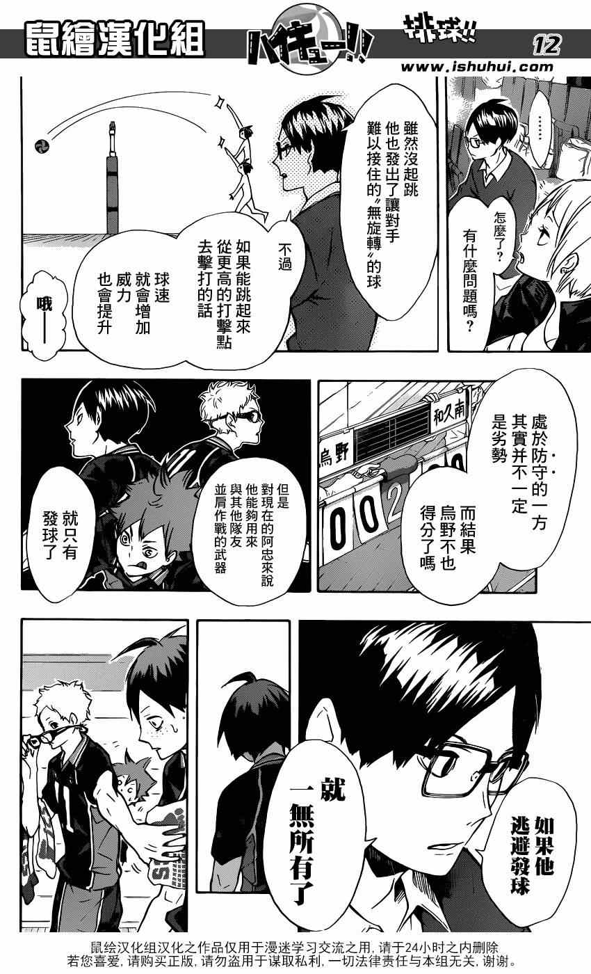 《排球少年!!》漫画最新章节第120话免费下拉式在线观看章节第【12】张图片