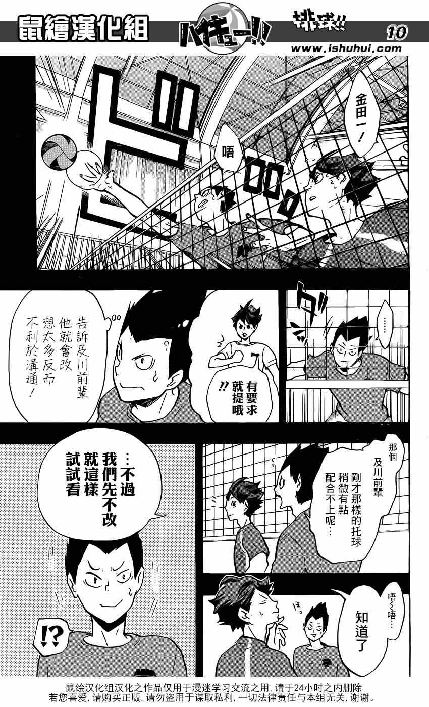 《排球少年!!》漫画最新章节第142话免费下拉式在线观看章节第【10】张图片