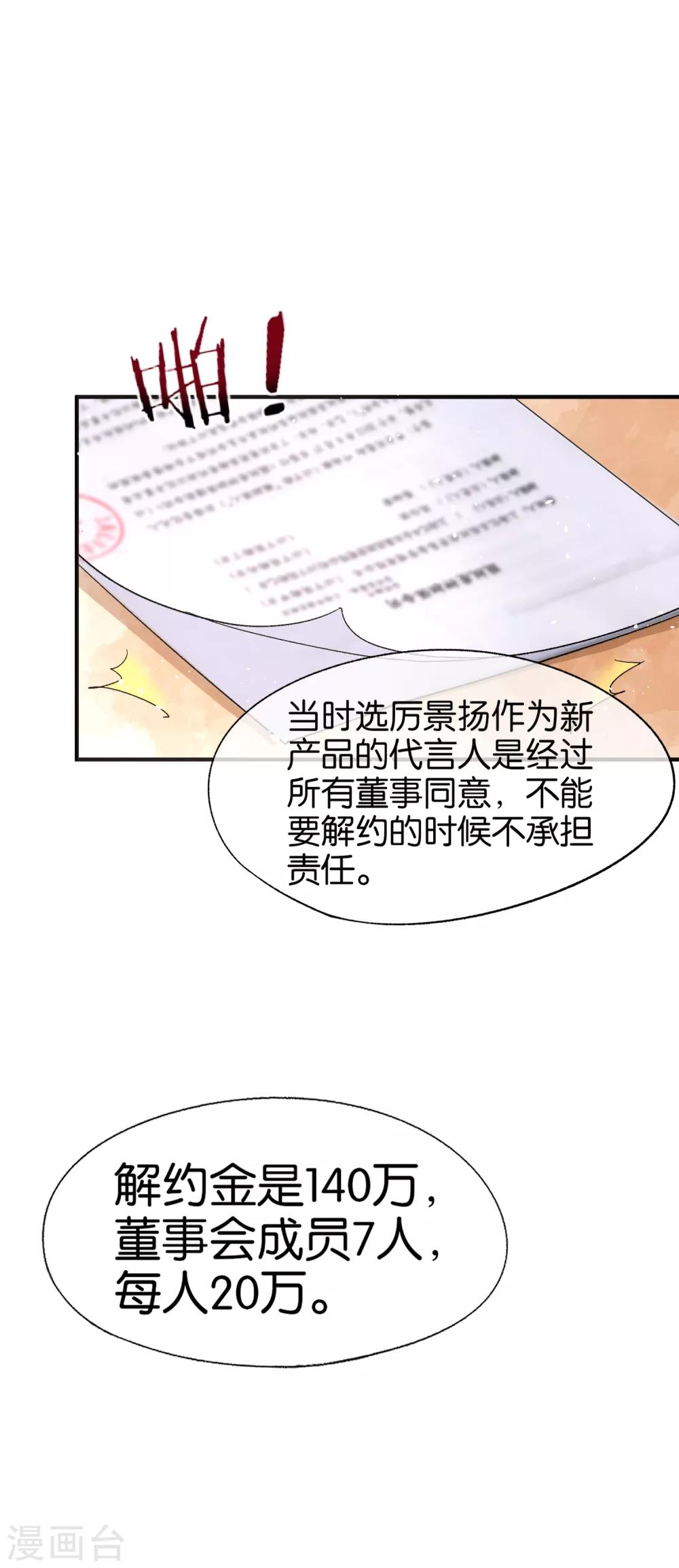 《契约冷妻不好惹》漫画最新章节第44话 有我在，谁敢欺负我老婆？免费下拉式在线观看章节第【2】张图片