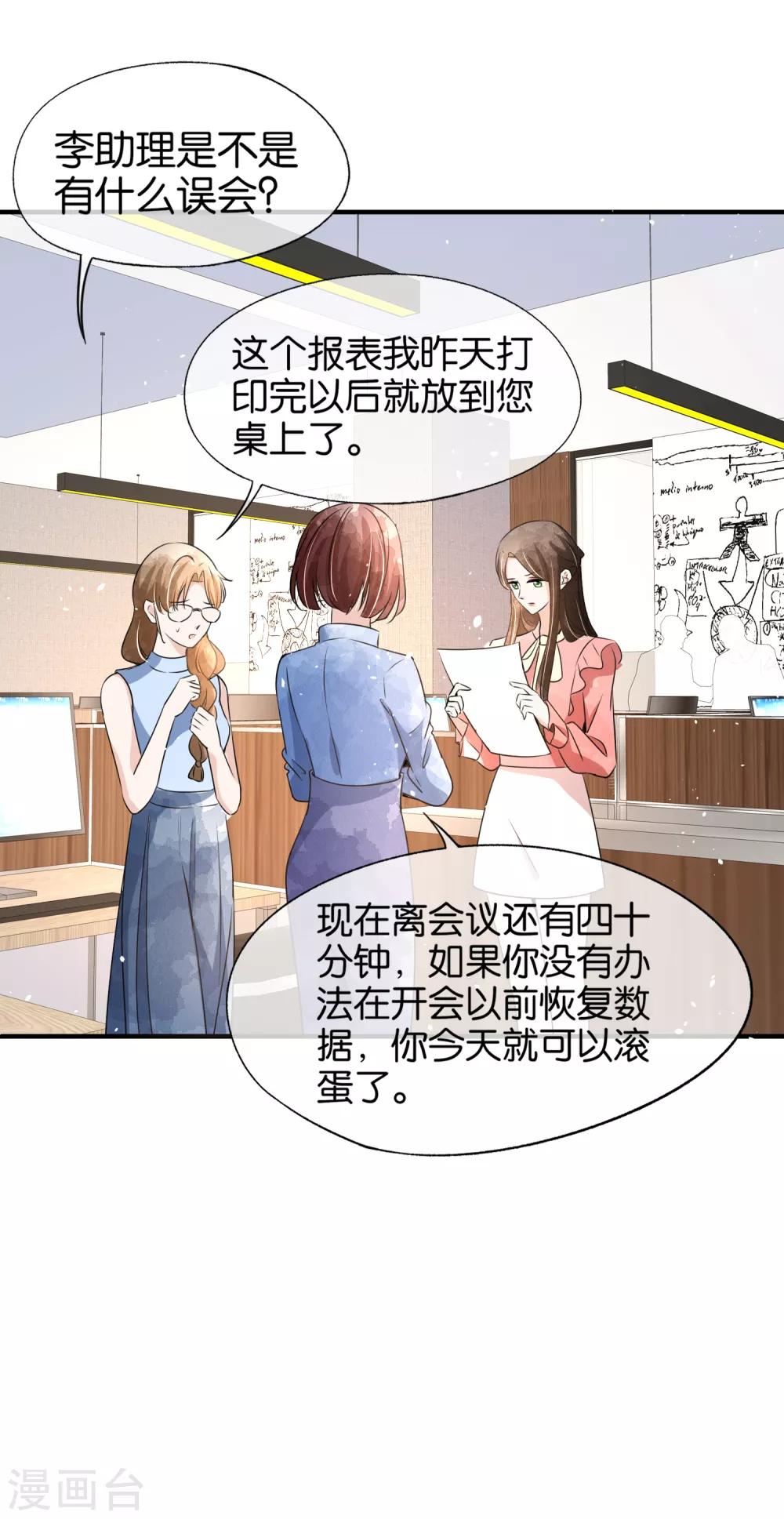 《契约冷妻不好惹》漫画最新章节第87话 陷害我老婆？你被开除了免费下拉式在线观看章节第【22】张图片