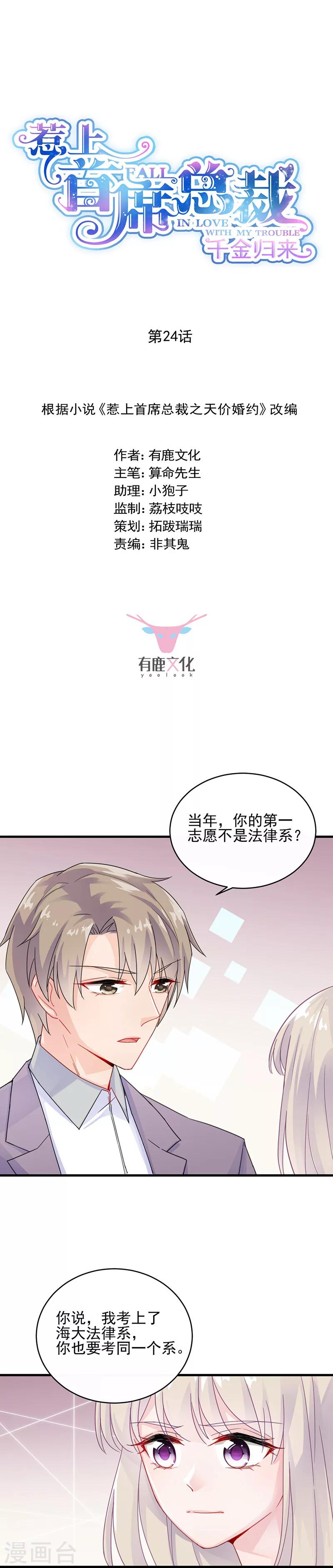 《惹上首席总裁》漫画最新章节第2季24话免费下拉式在线观看章节第【1】张图片