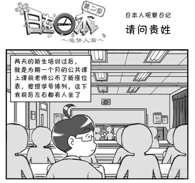 《日在日本》漫画最新章节189 请问贵姓免费下拉式在线观看章节第【1】张图片