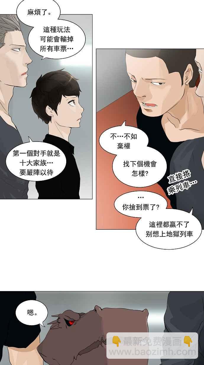 《神之塔》漫画最新章节[第2季] 第157话 地狱列车 -华奎因-免费下拉式在线观看章节第【18】张图片