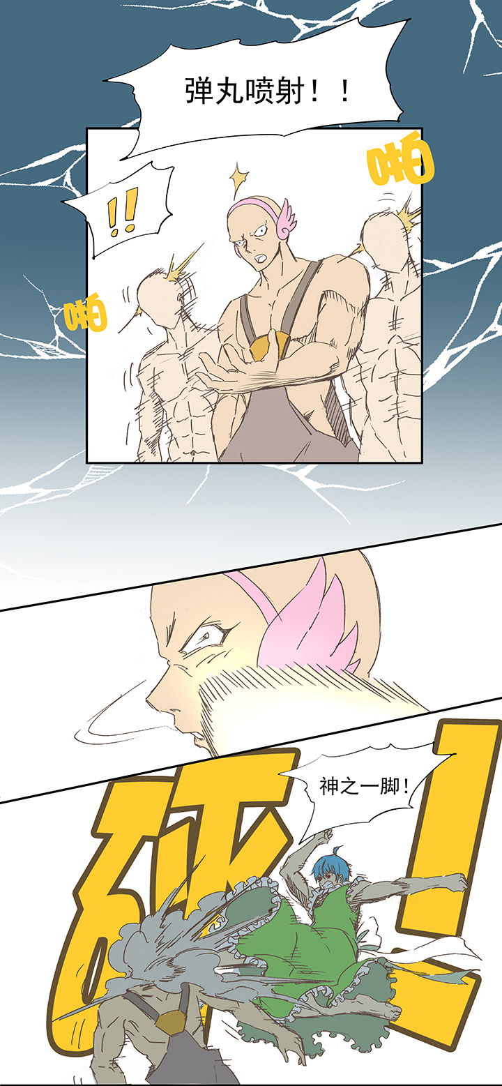 《神之一脚》漫画最新章节第九波 狗二娃免费下拉式在线观看章节第【35】张图片