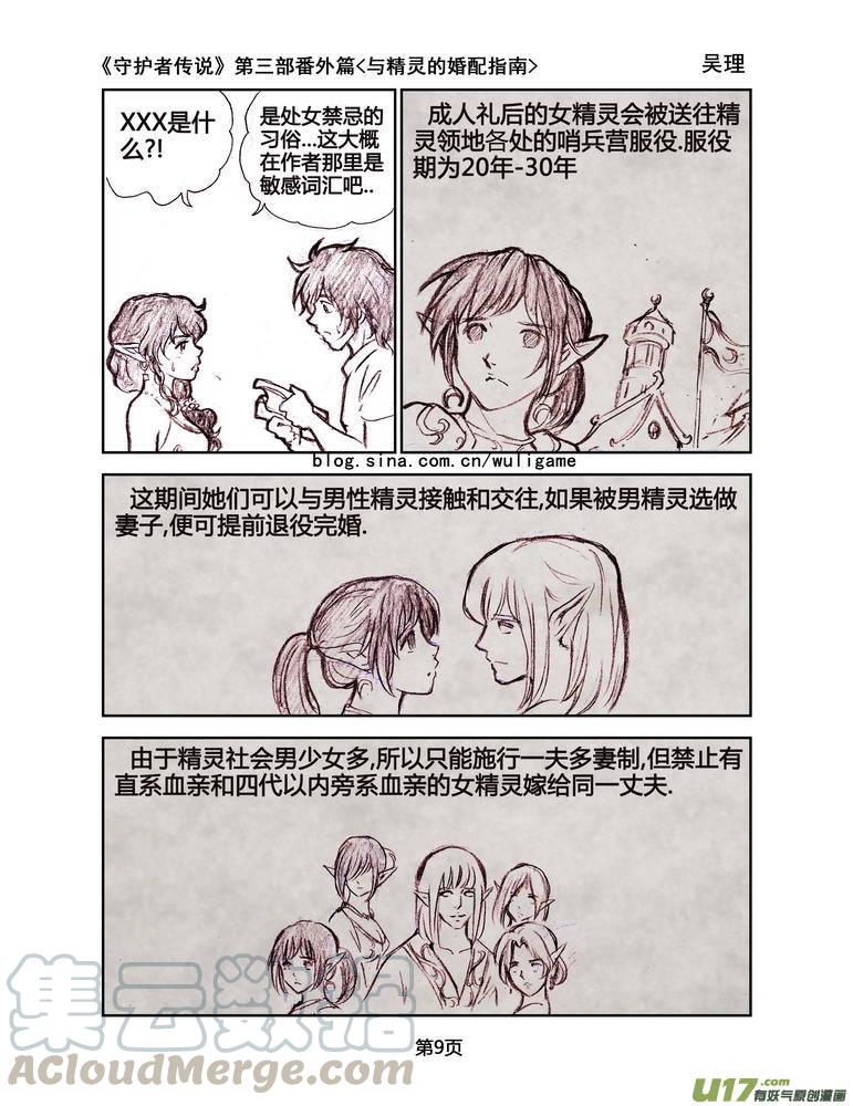 《守护者传说》漫画最新章节119番外篇＜与精灵的婚配指南＞免费下拉式在线观看章节第【9】张图片