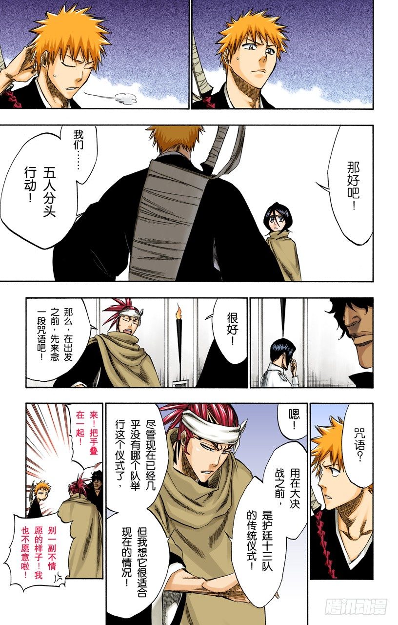 《死神/BLEACH（全彩版）》漫画最新章节活着回到这里免费下拉式在线观看章节第【15】张图片