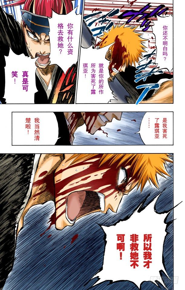 《死神/BLEACH（全彩版）》漫画最新章节血染的战斗免费下拉式在线观看章节第【13】张图片