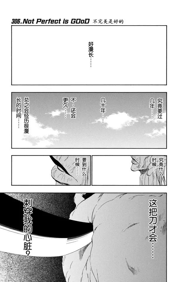 《死神/境·界》漫画最新章节第306话 不完美是好的免费下拉式在线观看章节第【7】张图片