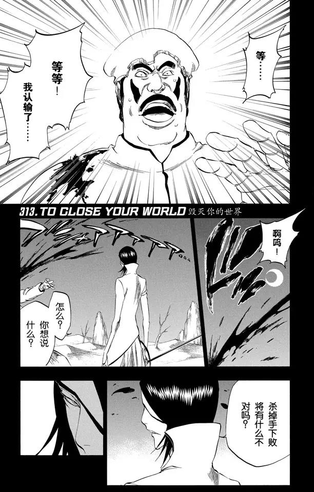 《死神/境·界》漫画最新章节第313话 毁灭你的世界免费下拉式在线观看章节第【1】张图片