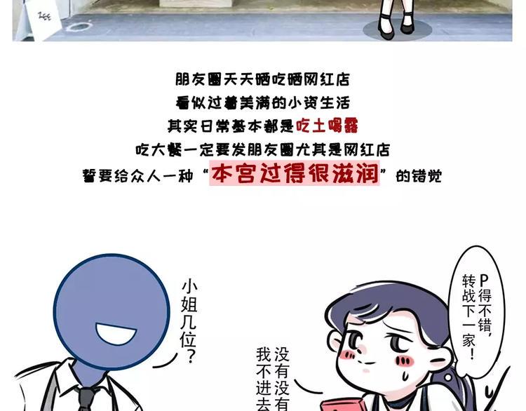 《素菜包》漫画最新章节隐形贫困青年~外表风光内里发慌免费下拉式在线观看章节第【4】张图片