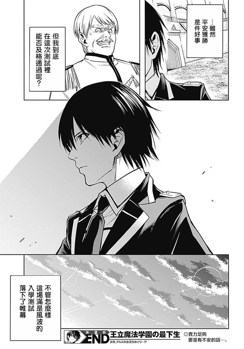 《王立魔法学园的劣等生》漫画最新章节第08话免费下拉式在线观看章节第【18】张图片