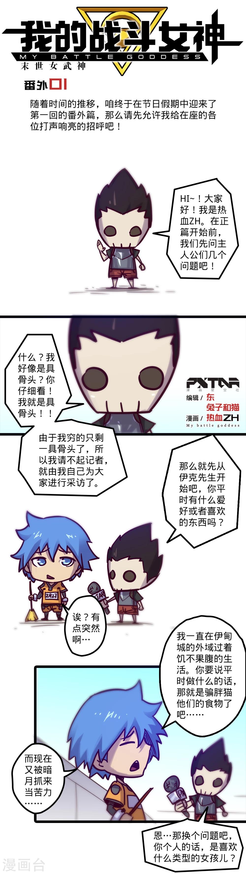 《我的战斗女神》漫画最新章节番外1免费下拉式在线观看章节第【1】张图片